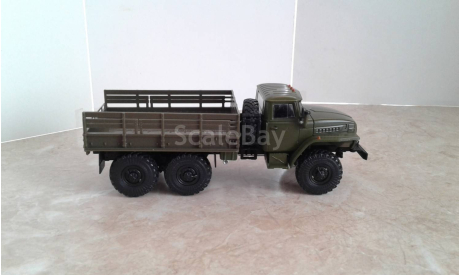 УРАЛ-4320 ... (Наши Грузовики) ..., масштабная модель, scale43