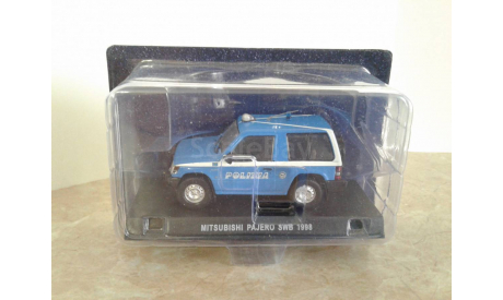 Mitsubishi Pajero SWB 1998 ... (DeA) ..., масштабная модель, scale43, Полицейские машины мира, Deagostini