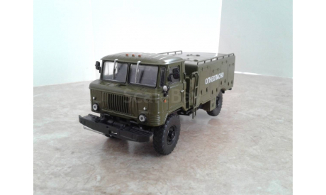 ГАЗ-66 ВСЗ ... (Легендарные грузовики СССР) ..., масштабная модель, scale43