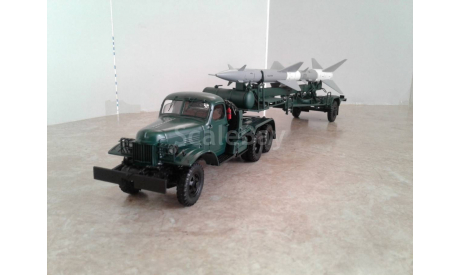 ЗиС-121В с п/пр. ТЗМ ПР-11А ... (DIP) ..., масштабная модель, scale43, DiP Models