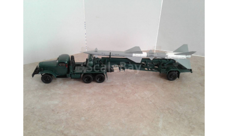 ЗиС-121В с п/пр. ТЗМ ПР-11А ... (DIP) ..., масштабная модель, scale43, DiP Models