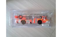 L’echelle Pivotante surbaissee de 30M Magirus-Iveco DL 23-12 NB S-P Lyon (без журнала), масштабная модель, scale43, Hachette, Iveco Magirus