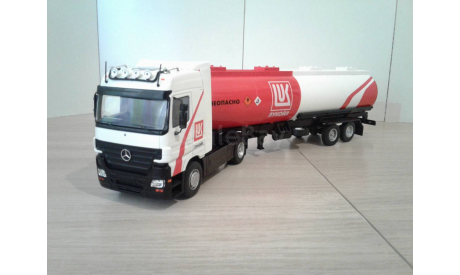 Mercedes Benz Actros ’LUKoil’ (Лукойл) ... (IXO)..., масштабная модель, scale43, Mercedes-Benz