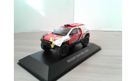 Peugeot 2008 DKR+ №328 Rally Dakar (Romain Dumas - Borsotto), масштабная модель, scale43, Premium Collectibles