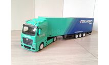 MERCEDES-BENZ Actros MP4 Gigaspace ’Falken Tires’ ... (BBurago) ..., масштабная модель, scale43