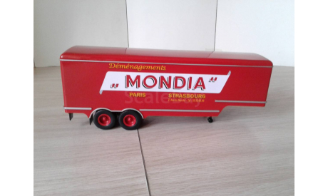 полуприцеп ’MONDIA’ ...  (IXO/Altaya) (журналка тягачи мира) ..., масштабная модель, scale43