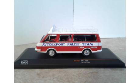RAF 2203 техничка Lada Service Rally ... (IXO)..., масштабная модель, scale43, РАФ