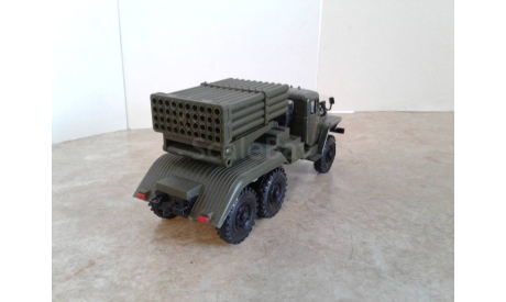 УРАЛ-4320 БМ-21 ГРАД ... (Элекон)... +, масштабная модель, scale43