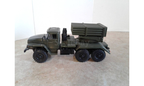 УРАЛ-4320 БМ-21 ГРАД ... (Элекон)... +, масштабная модель, scale43