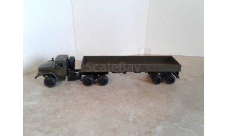 УРАЛ-44202 с п/пр. ... (Элекон)... +, масштабная модель, scale43