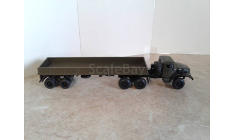 УРАЛ-44202 с п/пр. ... (Элекон)... +, масштабная модель, scale43