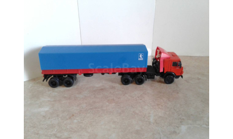 КамАЗ-5410 с п/пр. ... (Элекон)... +, масштабная модель, scale43