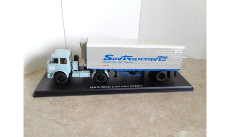 МАЗ-504А с п/п Alka N12CH ... (SSM) ..., масштабная модель, 1:43, 1/43, Start Scale Models (SSM)