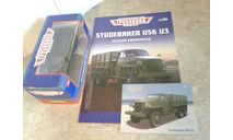 Studebaker US6 U3 ... (Легендарные грузовики СССР) ..., масштабная модель, scale43