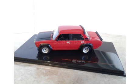 LADA 2105 VFTS - 1983 - Red/Matt Black ... (IXO)..., масштабная модель, ВАЗ, scale43