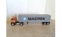 Freightliner COE Day Cab w/Maersk Dry Goods Container 1979, масштабная модель, scale43, IXO