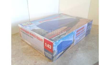 полуприцеп НЕФАЗ-93341 ... (AVD) ..., сборная модель автомобиля, scale43, AVD Models