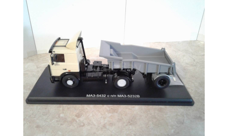 МАЗ-5432 с п/пр. МАЗ-5232В ... (SSM)..., масштабная модель, scale43, Start Scale Models (SSM)