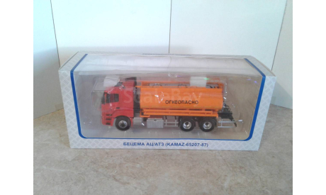БЕЦЕМА АЦ/АТЗ (KAMAZ-65207-87) ... (Аист)..., масштабная модель, Автоистория (АИСТ), КамАЗ, scale43