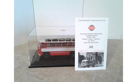 ПАЗ-652 (1960г.)  ’’Одесса-Заказной’’   ... (DIP) ..., масштабная модель, DiP Models, scale43