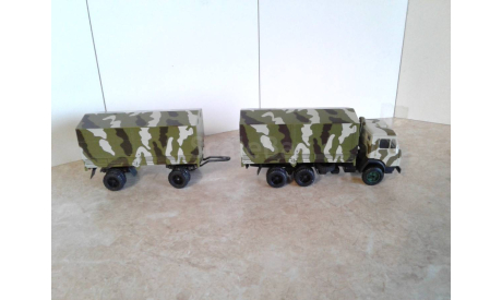 КамАЗ-5320 с прицепом ... (Элекон)..., масштабная модель, 1:43, 1/43