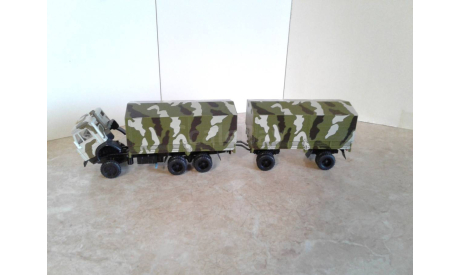 КамАЗ-5320 с прицепом ... (Элекон)..., масштабная модель, 1:43, 1/43