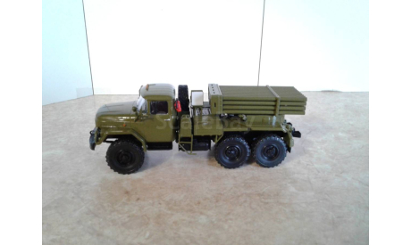 ЗиЛ-131 ’ГРАД-1’ ... (Легендарные грузовики СССР) ..., масштабная модель, scale43