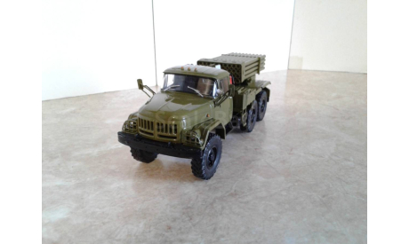 ЗиЛ-131 ’ГРАД-1’ ... (Легендарные грузовики СССР) ..., масштабная модель, scale43