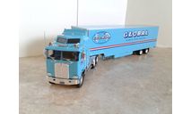 Kenworth K100 Aerodyne «Global» - 1980 - серия «Semi-Remorque Americains» №41, масштабная модель, IXO, scale43