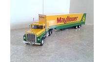 International Transtar 4370 Sleeper Tractor Mayflower Moving - 1975 - серия «Semi-Remorque Americains» №48, масштабная модель, scale43, IXO