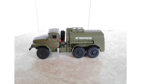 ТЗ-5-375 ... (Легендарные грузовики СССР) ..., масштабная модель, scale43, УРАЛ
