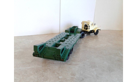 КрАЗ-258Б1 с полуприцепом ЧМЗАП-5523 ... (SSM) ..., масштабная модель, scale43, Start Scale Models (SSM)