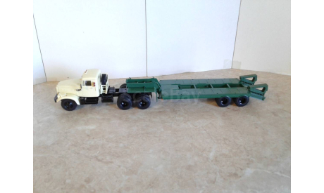 КрАЗ-258Б1 с полуприцепом ЧМЗАП-5523 ... (SSM) ..., масштабная модель, scale43, Start Scale Models (SSM)