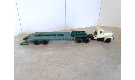 КрАЗ-258Б1 с полуприцепом ЧМЗАП-5523 ... (SSM) ..., масштабная модель, scale43, Start Scale Models (SSM)