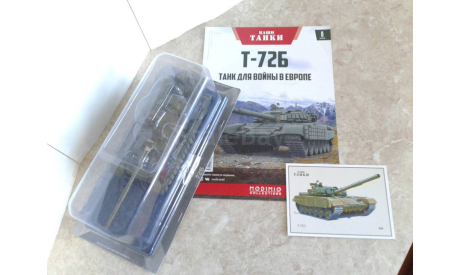 Т-72Б ... (Наши танки)..., масштабные модели бронетехники, MODIMIO, БТР-70, scale43
