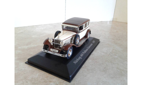 Nurburg 460 Pullman-Limousine 1929 ... (Altaya) ..., масштабная модель, Altaya, Museum Series (музейная серия), Mercedes-Benz, scale43