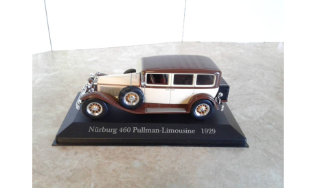 Nurburg 460 Pullman-Limousine 1929 ... (Altaya) ..., масштабная модель, Altaya, Museum Series (музейная серия), Mercedes-Benz, scale43