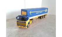 Scania LBT 143 (IXO) (журналка тягачи мира), масштабная модель, scale43