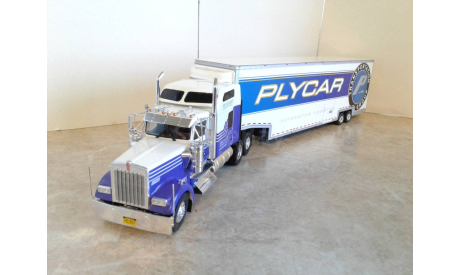 KENWORTH W900 (1990), серия «Semi-Remorque Americains» №39, масштабная модель, scale43, IXO