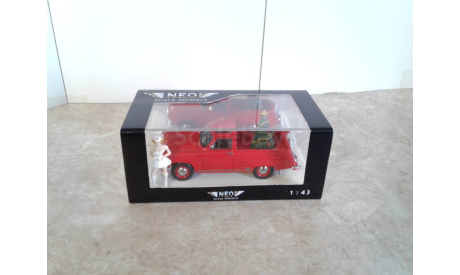 Горький-М22 ’Волга’ пикап ’Merry X-MAS’ ... (NEO)..., масштабная модель, scale43, Neo Scale Models, ГАЗ