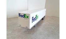 Полуприцеп термо ’FedEx’из серия «Semi-Remorque Américains» №44, масштабная модель, scale43, IXO