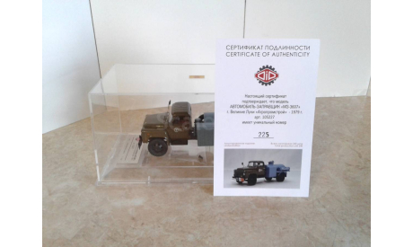 МЗ-3607 г. Великие Луки «Агропромстрой» (1979г.)  ... (DIP) ..., масштабная модель, DiP Models, ГАЗ, scale43