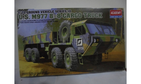 Сборная модель US M977 8x8 Cargo Truck, сборные модели бронетехники, танков, бтт, Academy, scale72