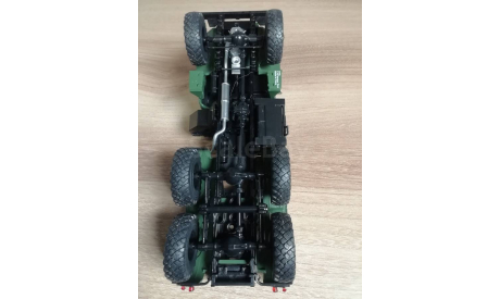 УРал-375 седельный тягач тентованный 1/43, масштабная модель, АИСТ, scale43
