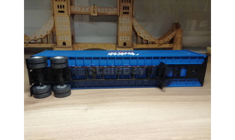 Полуприцеп-контейнеровоз 1/43, журнальная серия масштабных моделей, Altaya, scale43