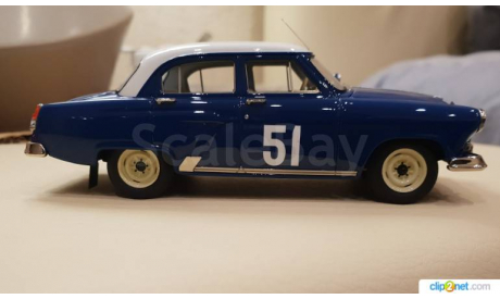 ГАЗ М 21И Ралли ’Русская зима’ 1965 ICV, масштабная модель, scale43