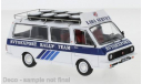 RAF 2203 ’Avtoexport Lada Rally Team’ 1982 Assistance with roof rack and wheels, масштабная модель, IXO, РАФ, scale43