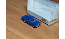 22414 Fiat-124 (ВАЗ-2101, Lada 1200) синий 1:87 Brekina, масштабная модель, scale87