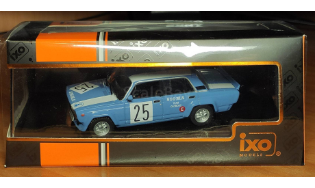 IXO RAC430SP Lada 2105 VFTS #25, Rallye Prybram 1986, V.Chlustina - M.Hrbek, масштабная модель, scale43, ВАЗ