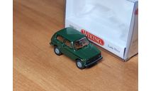 020805 Lada Niva (Лада Нива) темно-зеленая 1:87 Wiking, масштабная модель, ВАЗ, scale87